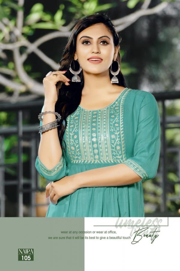 Hirwa Naira Fancy Festive Viscose Designer Kurti Collection